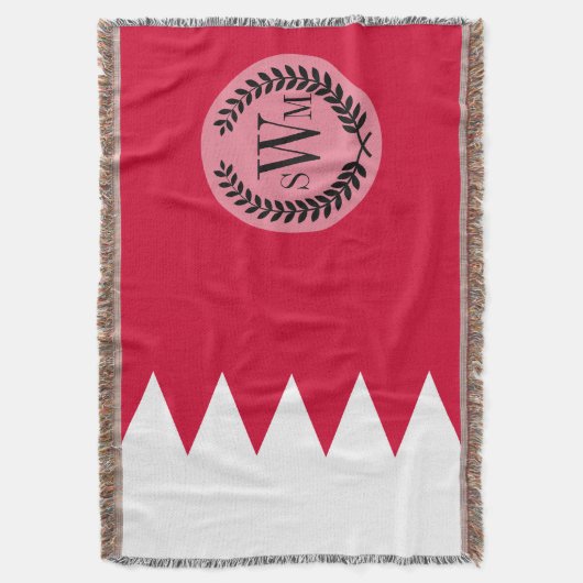 Bahrain-Flagge Decke (Vorderseite Vertikal)