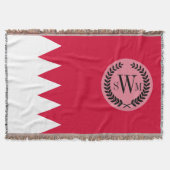 Bahrain-Flagge Decke (Vorderseite)