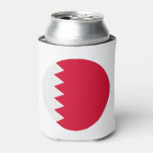 Bahrain-Flagge Dosenkühler (Kanne Vorderseite)
