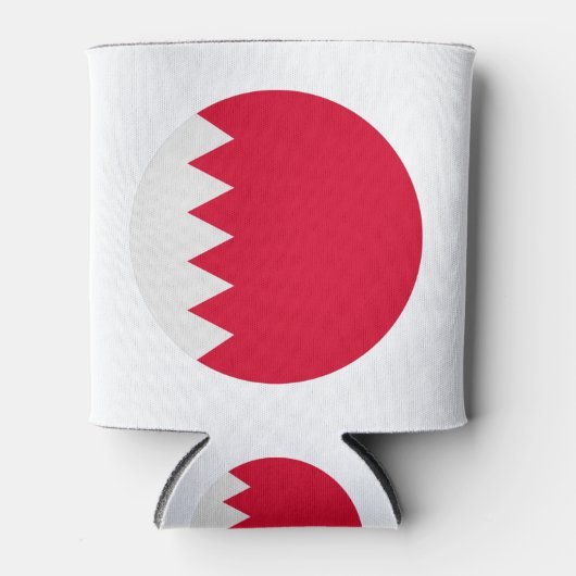 Bahrain-Flagge Dosenkühler (Vorderseite)