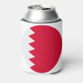 Bahrain-Flagge Dosenkühler (Kanne Rückseite)
