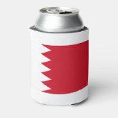 Bahrain-Flagge Dosenkühler (Kanne Rückseite)