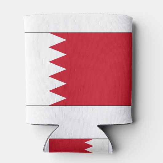 Bahrain-Flagge Dosenkühler (Rückseite)