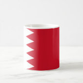 Bahrain-Flagge Kaffeetasse (Mittel)