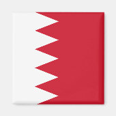 Bahrain-Flagge Magnet (Vorne)