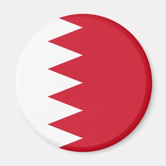 Bahrain-Flagge Magnet (Vorne)