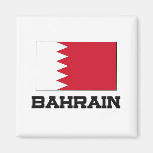 Bahrain-Flagge Magnet