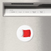 Bahrain-Flagge-Magnet Magnet (In Situ (Geschirrspüler))