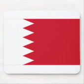 Bahrain-Flagge Mousepad (Vorne)