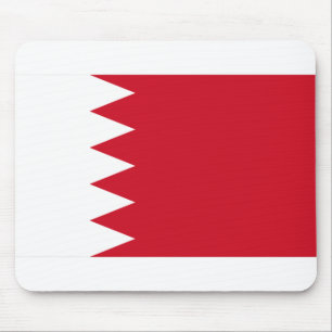 Bahrain-Flagge Mousepad
