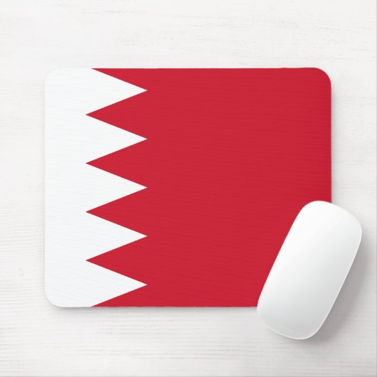 Bahrain-Flagge Mousepad (Mit Mouse)