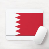 Bahrain-Flagge Mousepad (Mit Mouse)