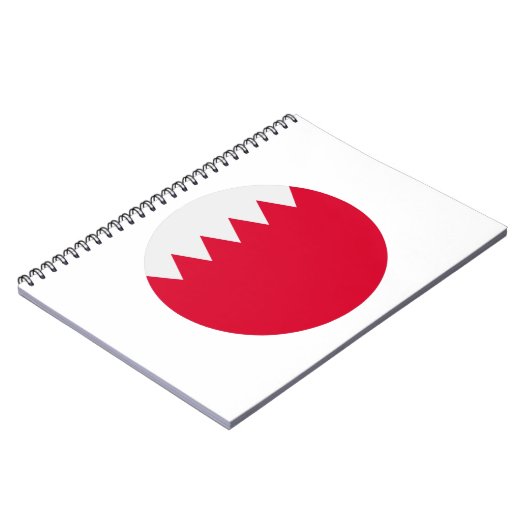 Bahrain-Flagge Notizblock (Linke Seite)
