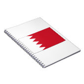 Bahrain-Flagge Notizblock (Rechte Seite)