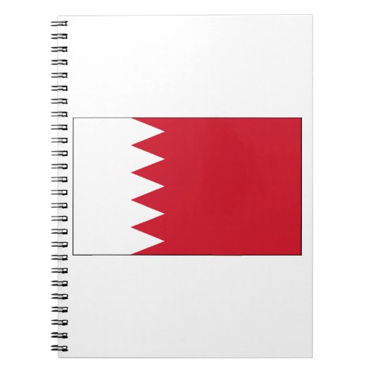 Bahrain-Flagge Notizblock (Vorderseite)