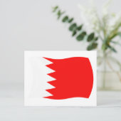 Bahrain-Flagge Postkarte (Stehend Vorderseite)