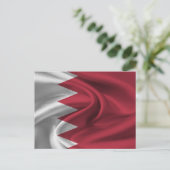 Bahrain-Flagge Postkarte (Stehend Vorderseite)