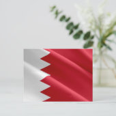 Bahrain - Flagge - Postkarte (Stehend Vorderseite)