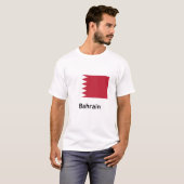 Bahrain-Flagge T-Shirt (Vorne ganz)