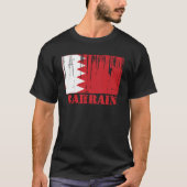 Bahrain-Flagge T-Shirt (Vorderseite)