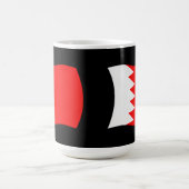 Bahrain-Flagge Tasse (Mittel)