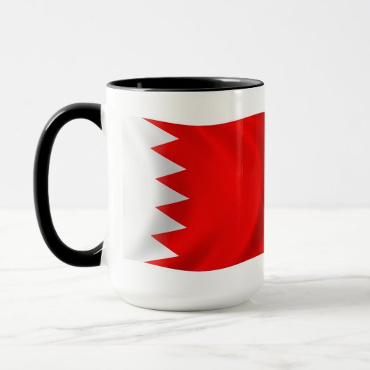 Bahrain-Flagge-Tasse Tasse (Links)