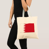 Bahrain-Flagge Tragetasche (Vorderseite (Produkt))