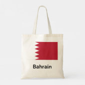 Bahrain-Flagge Tragetasche (Rückseite)
