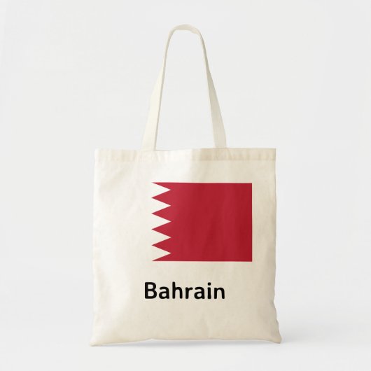 Bahrain-Flagge Tragetasche (Vorne)