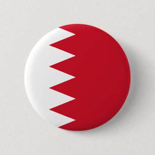 Bahrain - Flagge von Bahrein Button