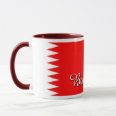 Bahrain-Flaggen-Kaffee-Tasse Tasse (Links)