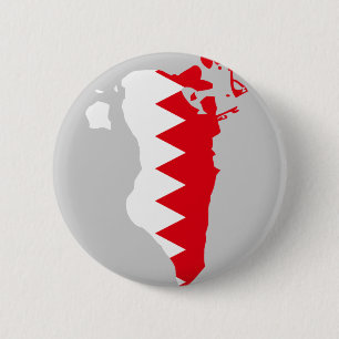 Bahrain-Flaggenkarte Button