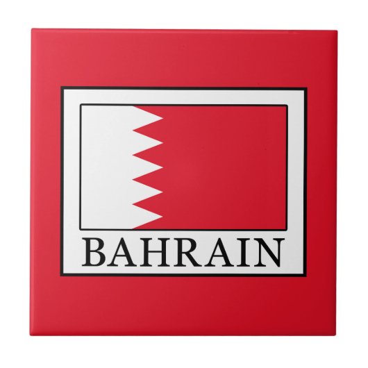 Bahrain Fliese (Vorderseite)