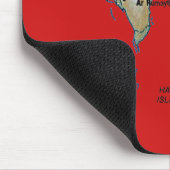 Bahrain Map Mousepad (Ecke)