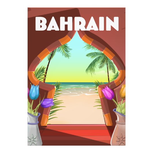 Bahrain Palace Fotodruck (Vorne)
