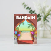 Bahrain-Palast Postkarte (Stehend Vorderseite)