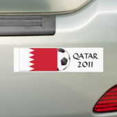 Bahrain "QATAR 2011" Autoaufkleber (Auf Auto)