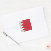 Bahrain Quadratischer Aufkleber (Umschlag)