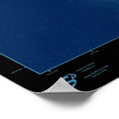 Bahrain Satellite Poster (Ecke)