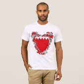Bahrain-Wappen T - Shirt (Vorne ganz)