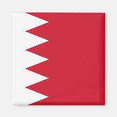Bahrain-Weltflagge Magnet (Vorne)