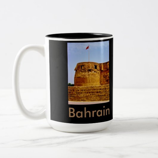 Bahrain Zweifarbige Tasse (Links)
