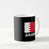 Bahraini Flag Bahrain Kaffeetasse (VorderseiteRechts)