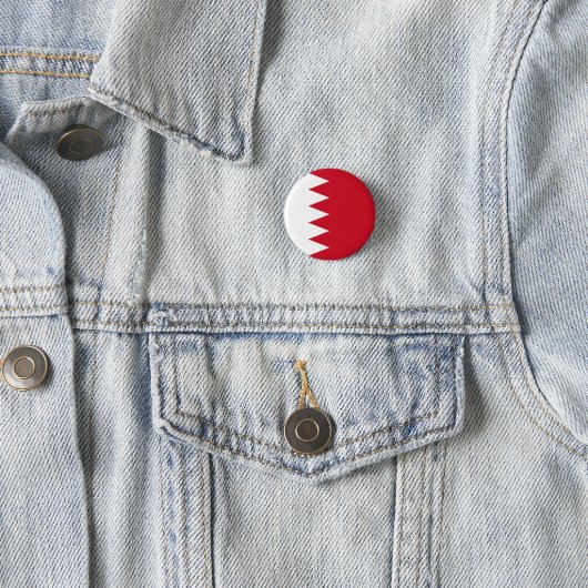 Bahraini-Flagge, Flagge Bahrains Button (Beispiel)