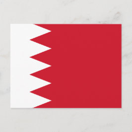 Bahraini-Flagge, Flagge Bahrains Postkarte