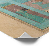 Bahram Visits a Princess in the Turquoise Poster (Ecke)