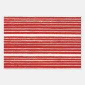 BÄHRE, DIE MASKEN UND WEIHNACHTSMANNMÜTZEN TRAPPIN GESCHENKPAPIER SET (Vorderseite 3)