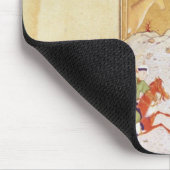 Bahrum Gur, das den Drachen tötet Mousepad (Ecke)