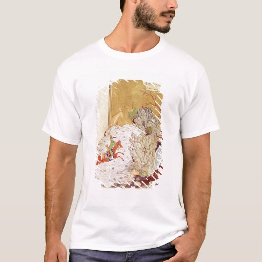 Bahrum Gur, das den Drachen tötet T-Shirt (Vorderseite)