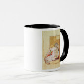 Bahrum Gur, das den Drachen tötet Tasse (VorderseiteRechts)